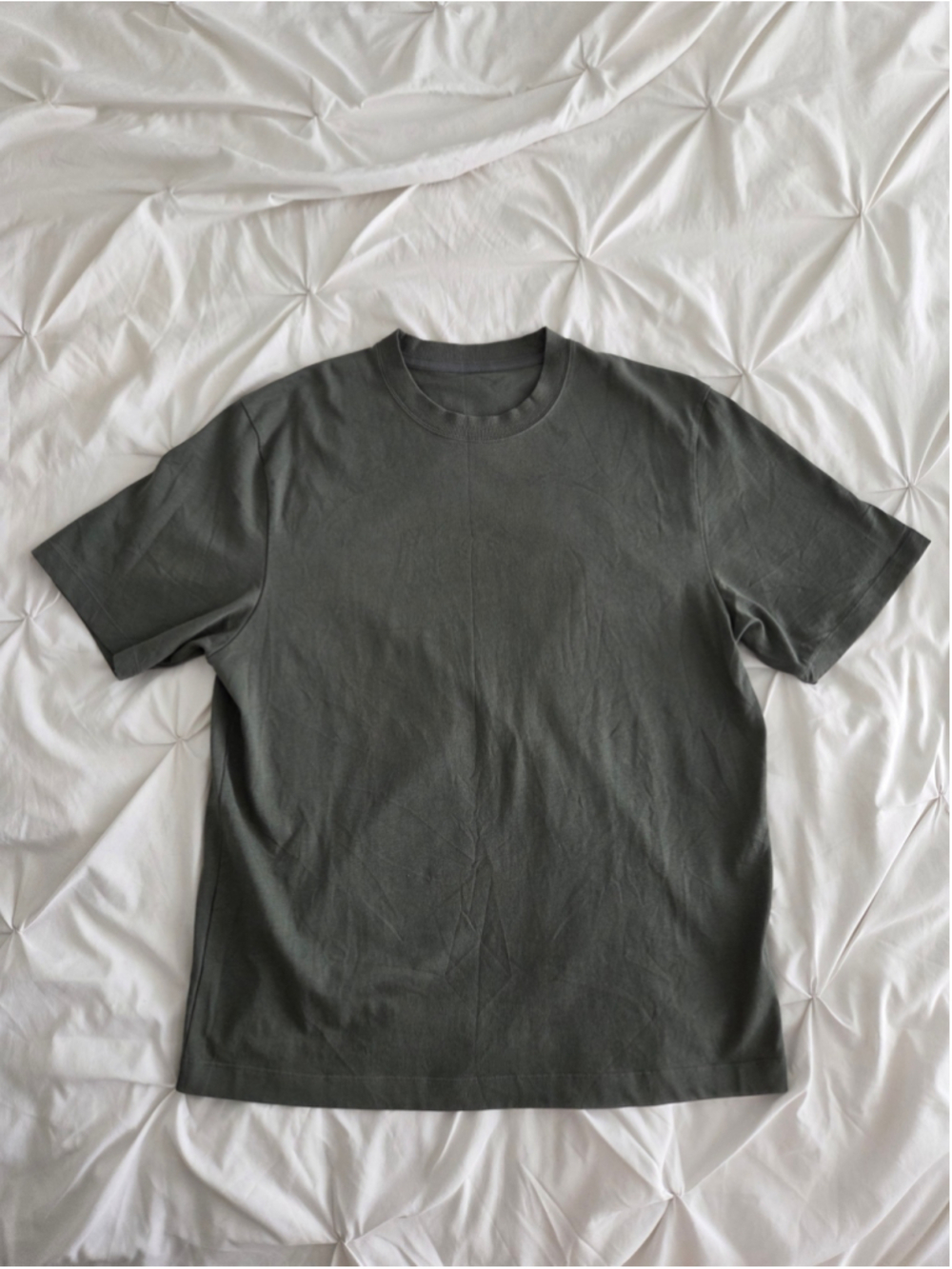 Lululemon Men's Heavyweight Cotton Jersey Short Sleeve T-Shirt Sassy Sage Medium